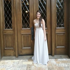 Azazie Yazmin Frost Dress